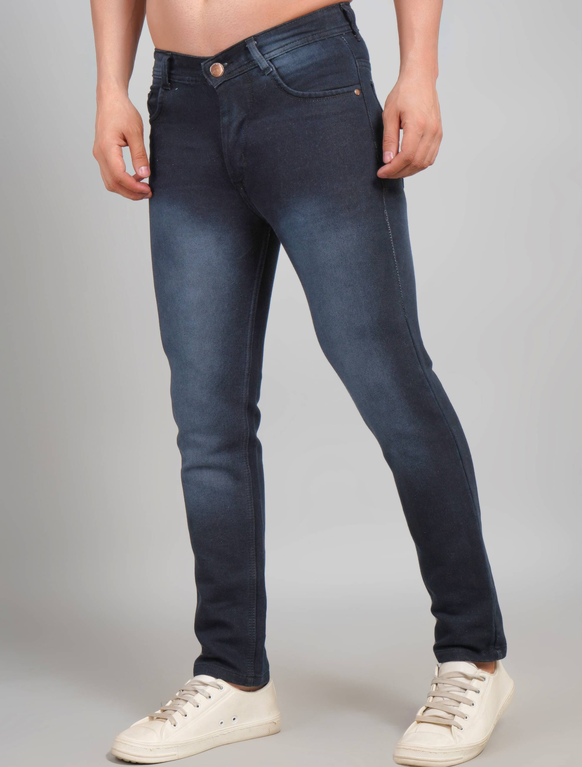     			Sindon Regular Fit Faded Men's Jeans - Dark Grey ( Pack of 1 )