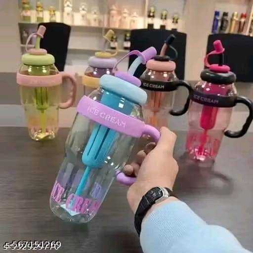     			Skyflying 1300ML Tumbler Multicolour Plastic Sipper Water Bottle 1300 mL ( Set of 1 )