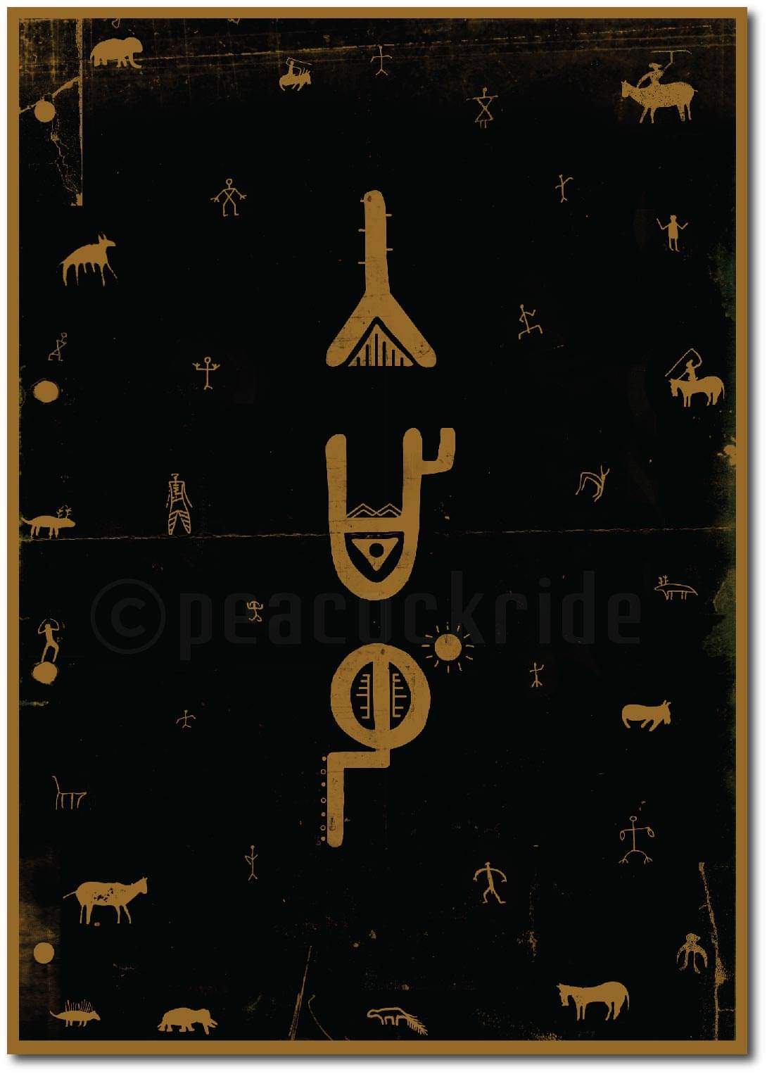     			TAMIL I TAMILI I TAMIL in Ancient Letter Wall Poster