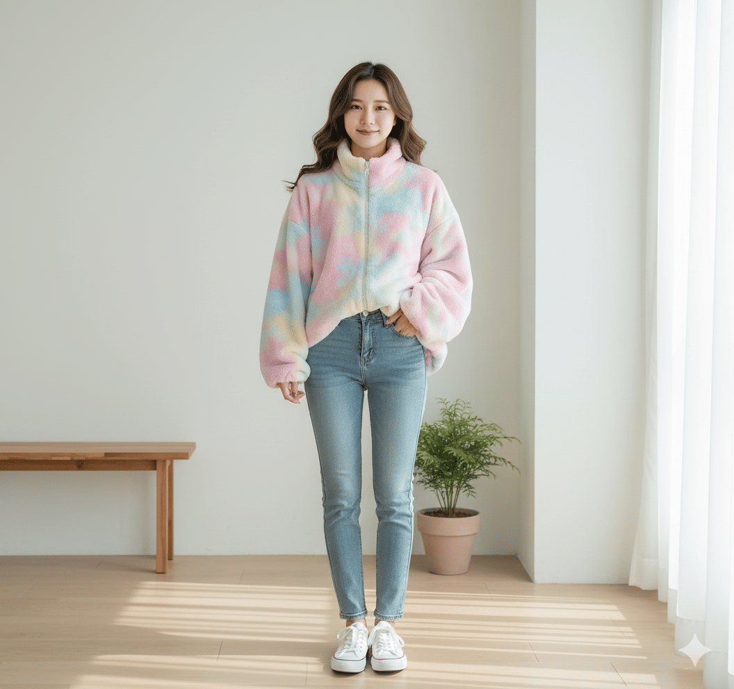 TarrenT HunT Women High Neck Puffer Jacket ( Multicolor ) TarrenT HunT Women High Neck Puffer Jacket ( Multicolor )