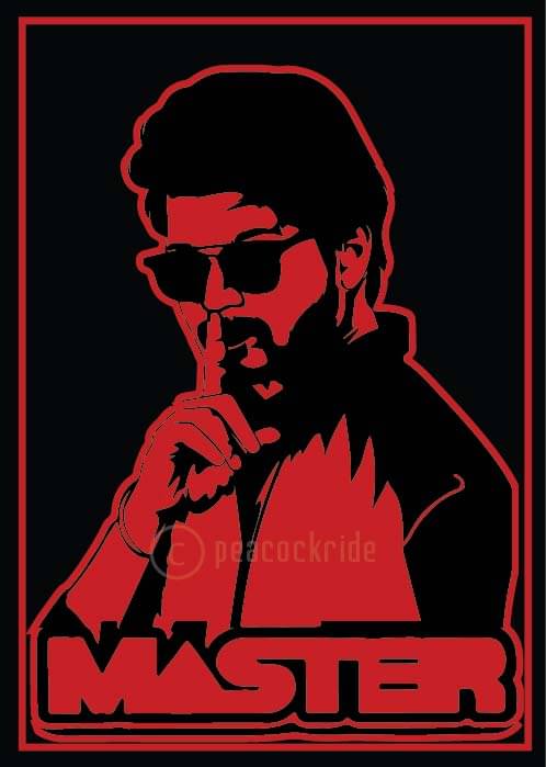     			Thalapathy Vijay I Master Wall Poster