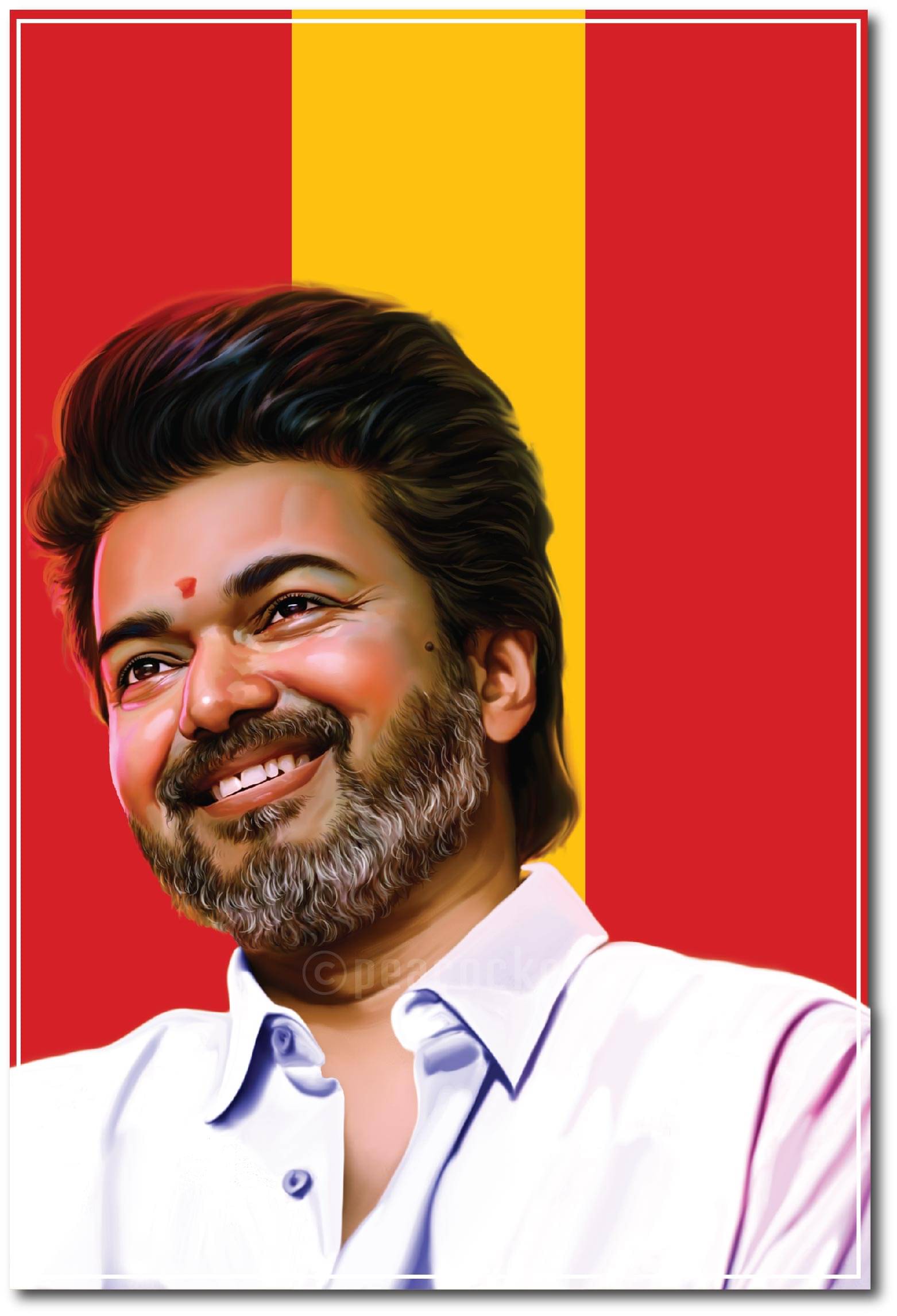     			Thalapathy Vijay I Tamilaga Vettri Kazhagam I TVK I Wall Poster