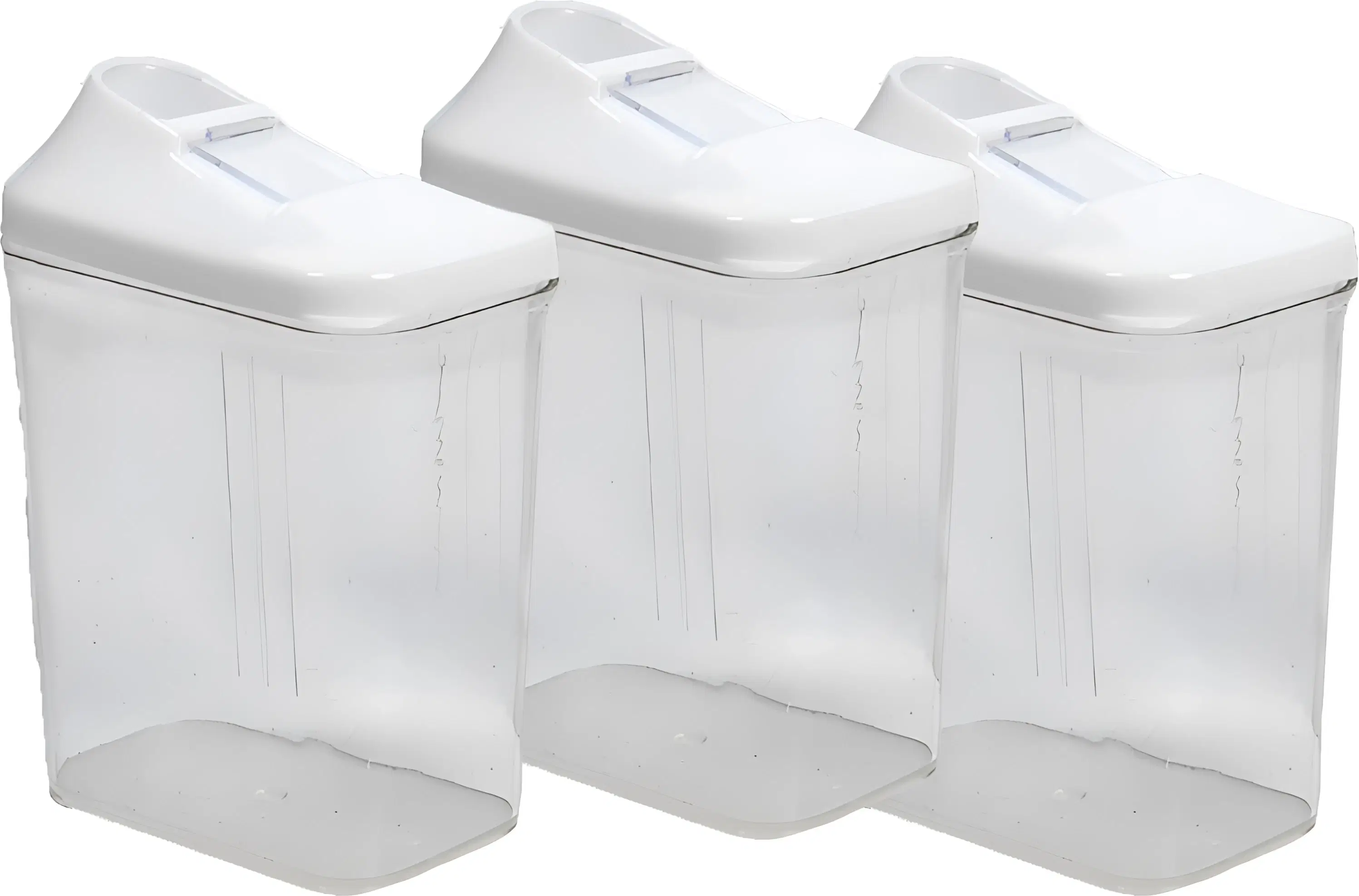     			deodap Plastic Multicolor Food Container ( Set of 3 )