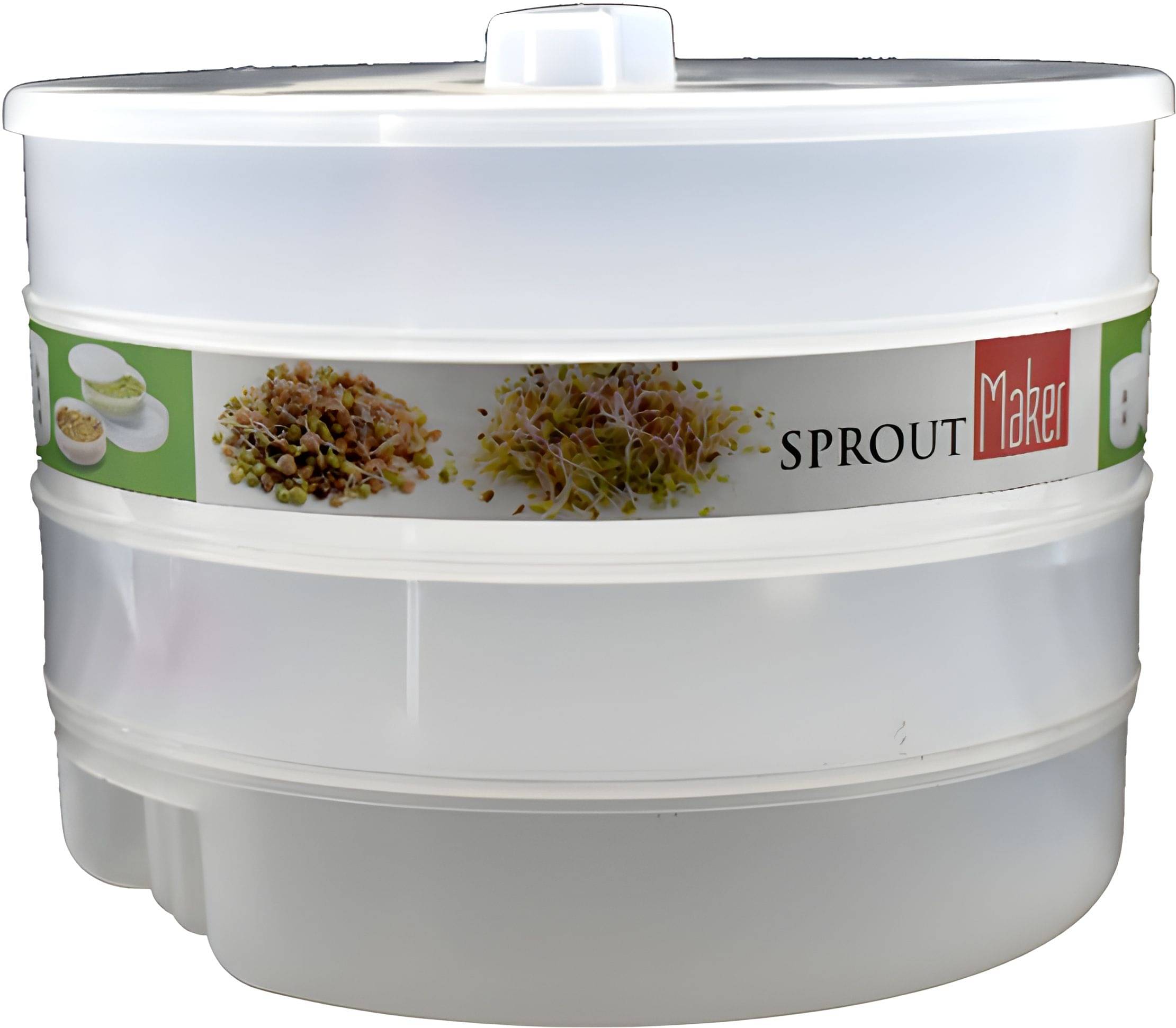     			deodap Plastic White Multi-Purpose Container ( Set of 1 )