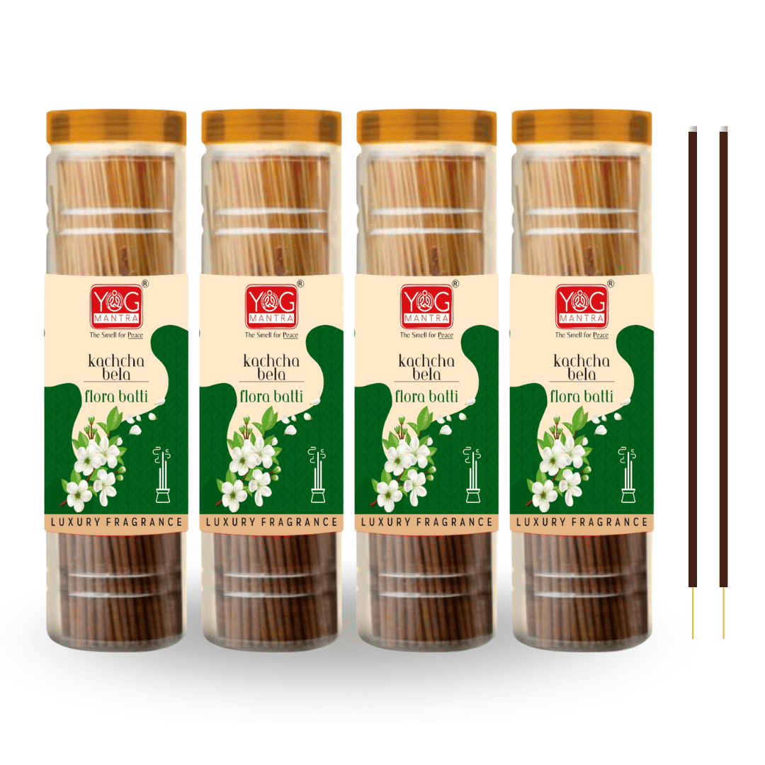     			yogmantra Incense Stick Jasmine 90 gm ( Pack of 4 )
