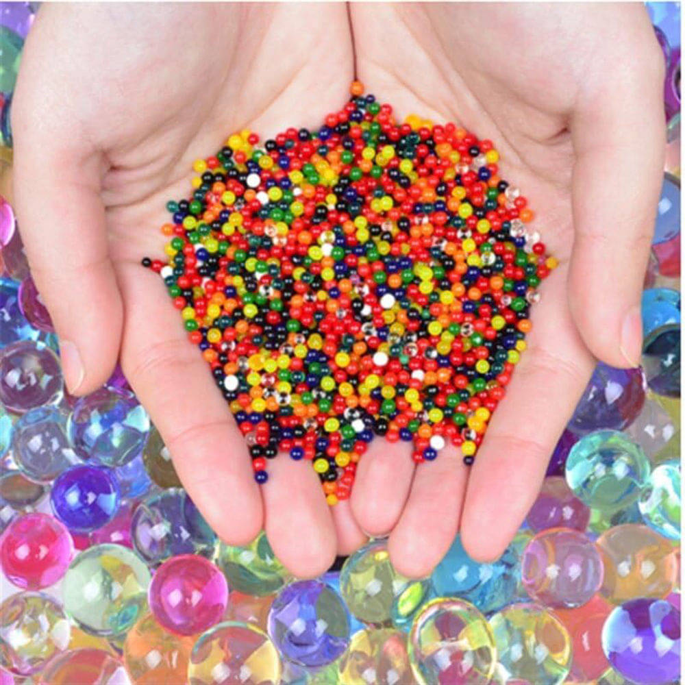 50 Grams Polymer Jelly Beads (Multicolour) - Super Absorbent Polymer Jelly Balls - Magic Water Crystal Jelly Balls - Water Ball - Jelly Water Beads for Plants 50 Grams Polymer Jelly Beads (Multicolour) - Super Absorbent Polymer Jelly Balls - Magic Water Crystal Jelly Balls - Water Ball - Jelly Water Beads for Plants