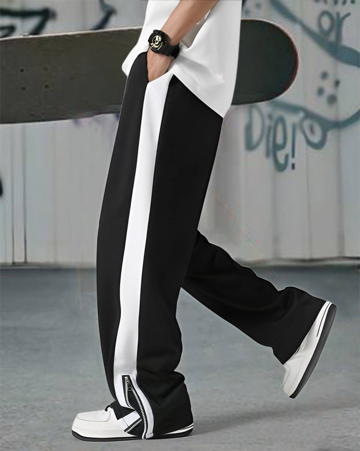 AUSK Black Polyester Men's Trackpants ( Pack of 1 ) AUSK Black Polyester Men's Trackpants ( Pack of 1 )