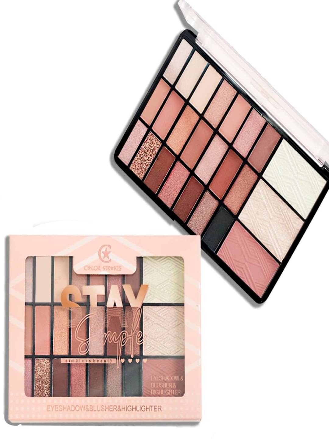     			Adbeni Multi Shimmer Pressed Powder Eye Shadow 28GM