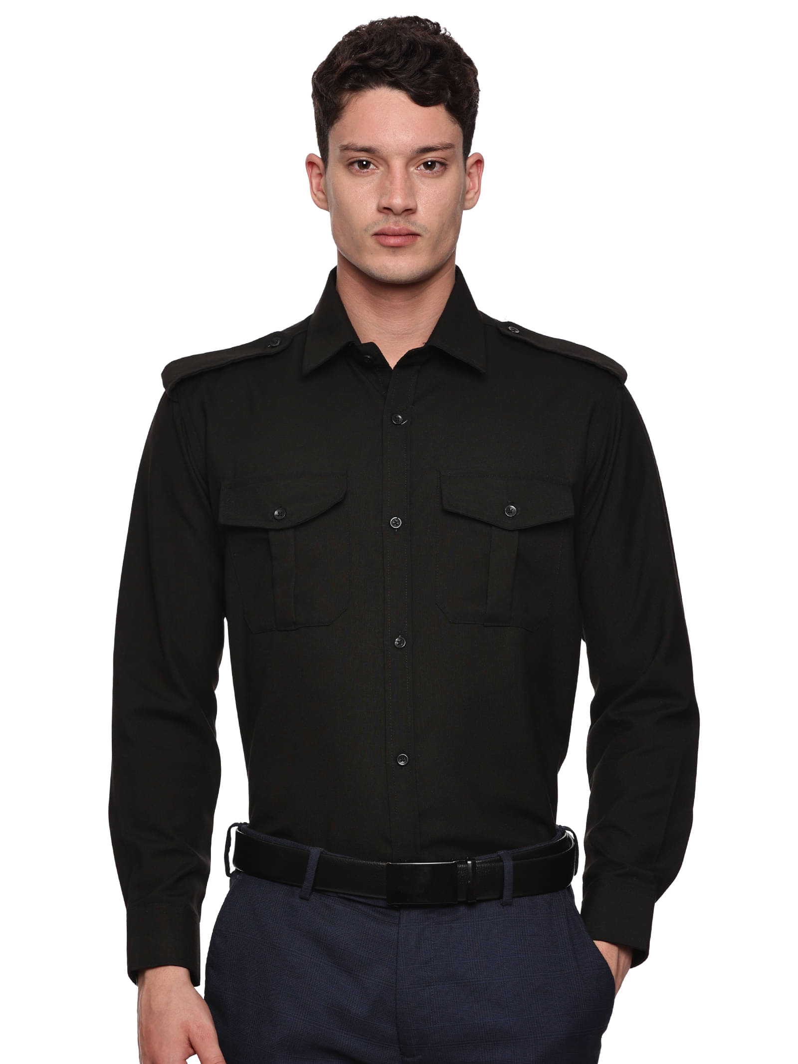 BAAGAA Viscose Regular Fit Solids Full Sleeves Men's Casual Shirt - Black ( Pack of 1 ) BAAGAA Viscose Regular Fit Solids Full Sleeves Men's Casual Shirt - Black ( Pack of 1 )