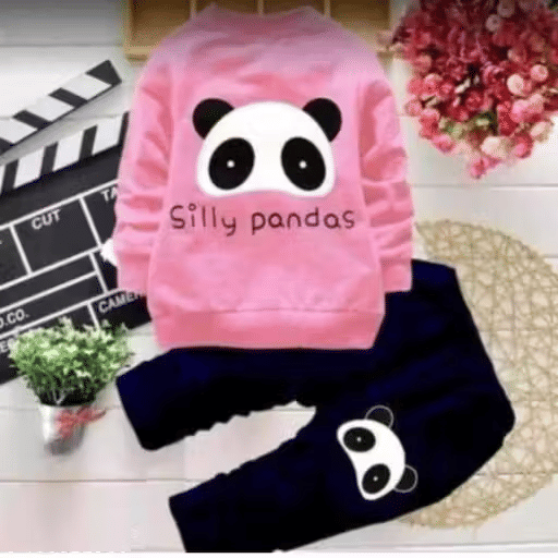    			BABU TABU Pack of 1 Baby Boys Cotton Blend T-Shirt & Capris Set ( Pink )