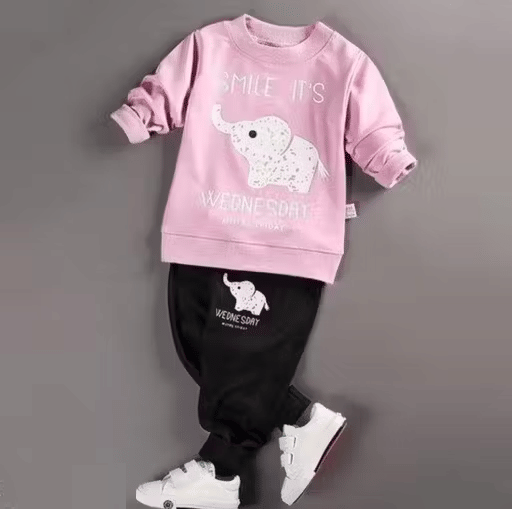     			BABU TABU Pack of 1 Baby Boys Cotton Blend T-Shirt & Capris Set ( Pink )