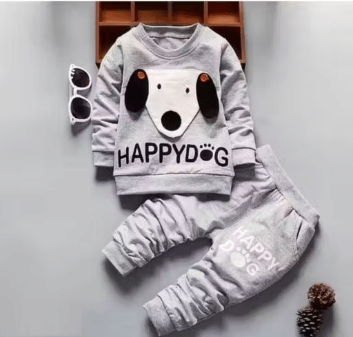 BABU TABU Pack of 1 Baby Boys Cotton Blend T-Shirt & Trackpants Set ( Grey ) BABU TABU Pack of 1 Baby Boys Cotton Blend T-Shirt & Trackpants Set ( Grey )