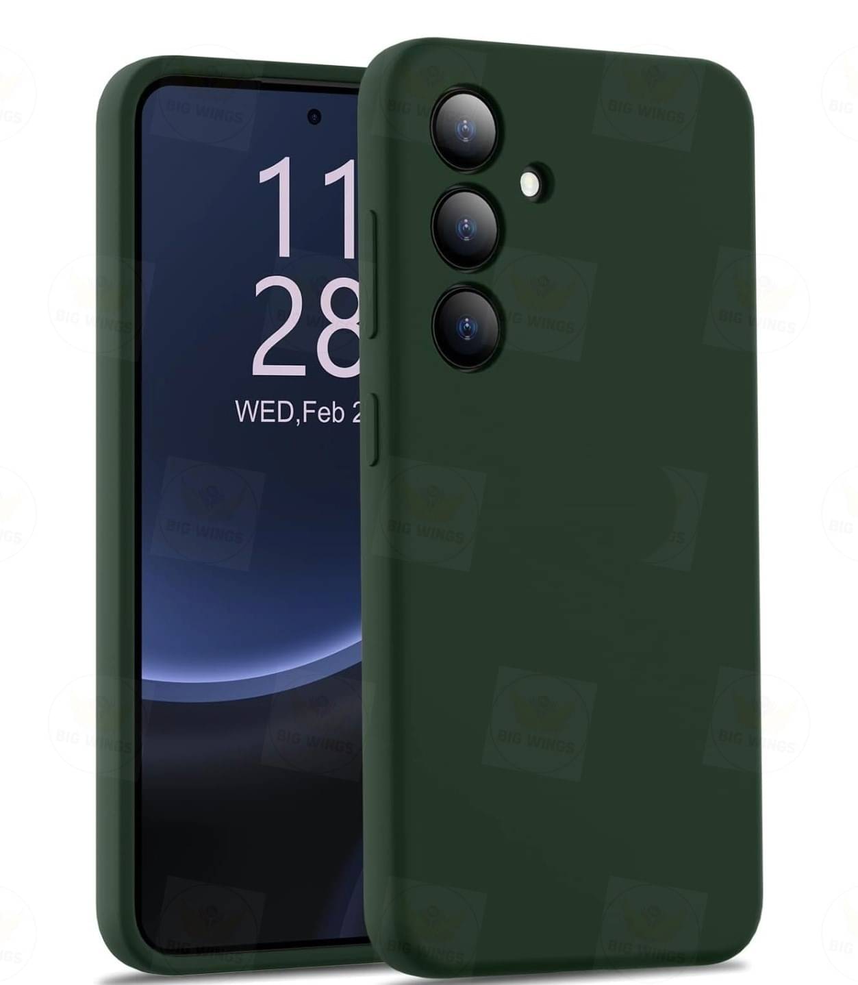     			BIG WINGS Shock Proof Case Compatible For Silicon Samsung Galaxy S24 Plus ( Pack of 1 )