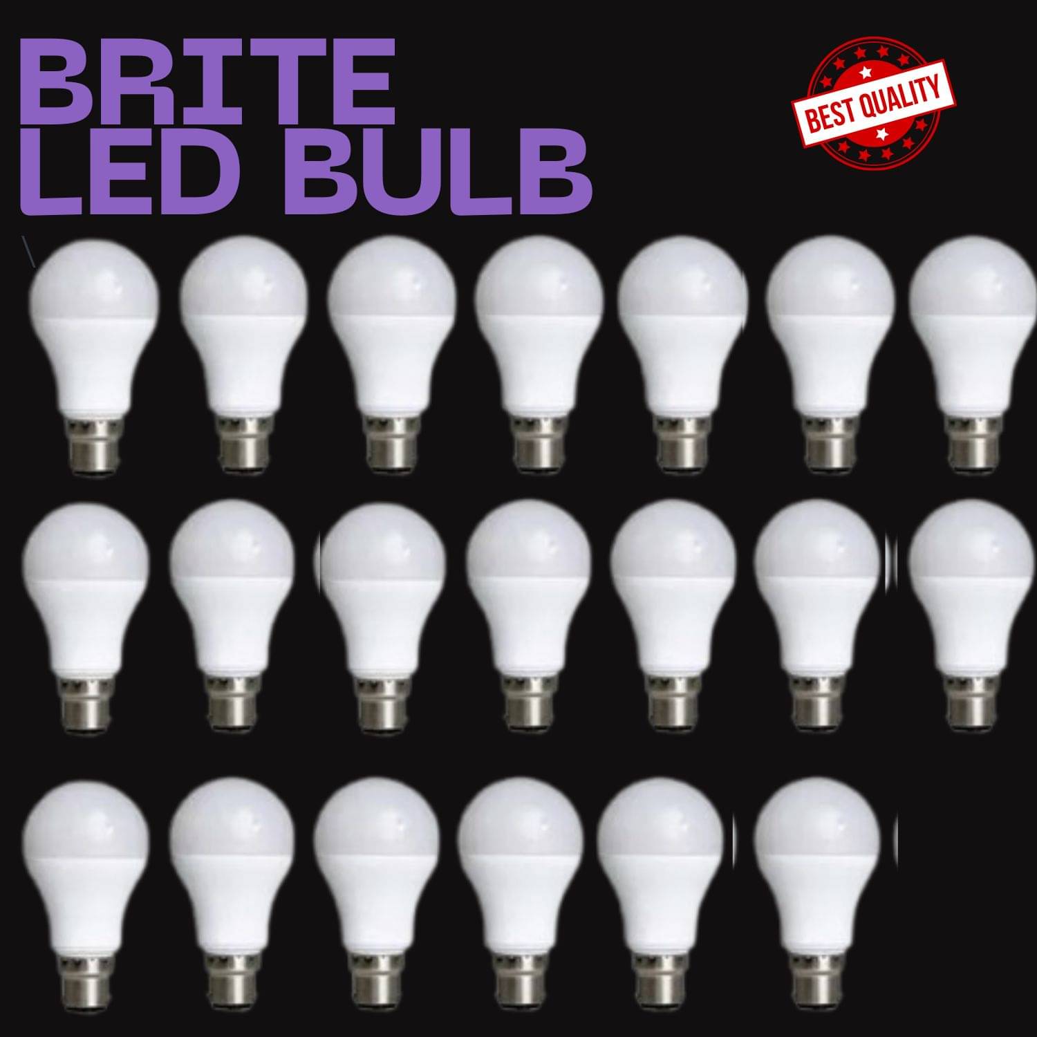     			BRITE TRADER 7W Cool Day Light LED Bulb ( Single Pack )