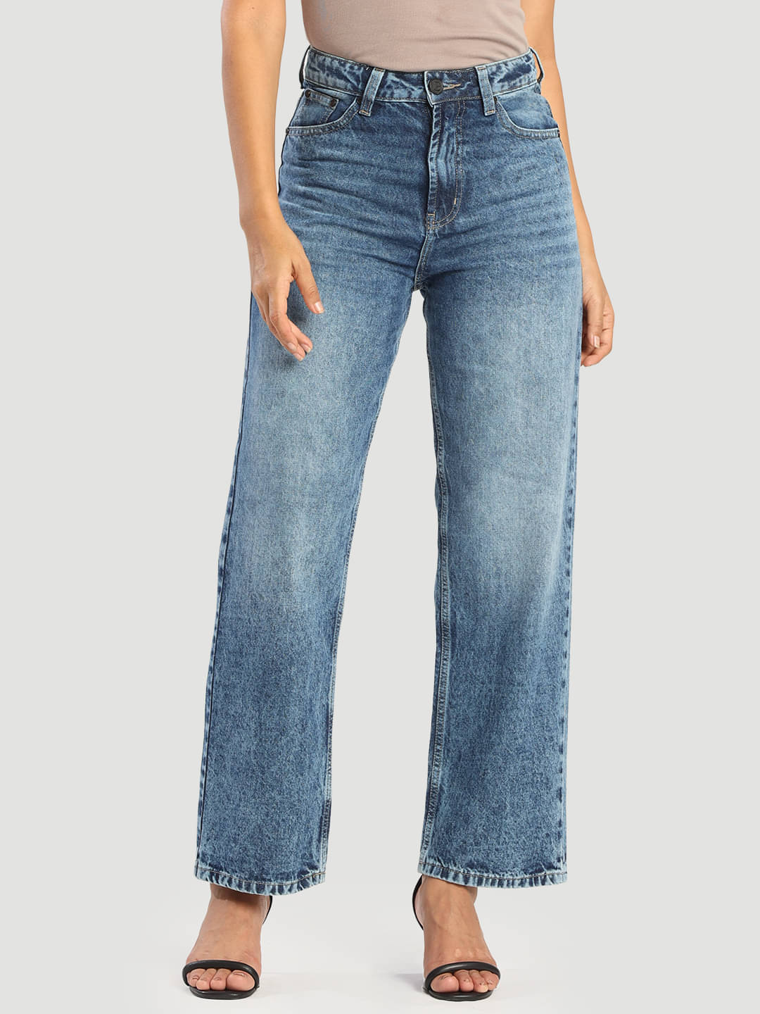    			Bene Kleed Women's Regular Fit High-Rise Jeans ( Blue )