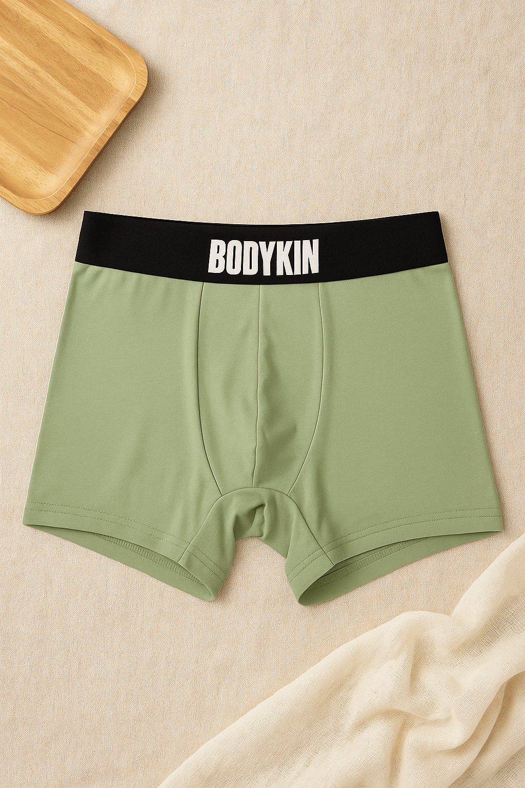 Bodykin Pack of 1 Cotton Trunks For Men's ( Green ) Bodykin Pack of 1 Cotton Trunks For Men's ( Green )