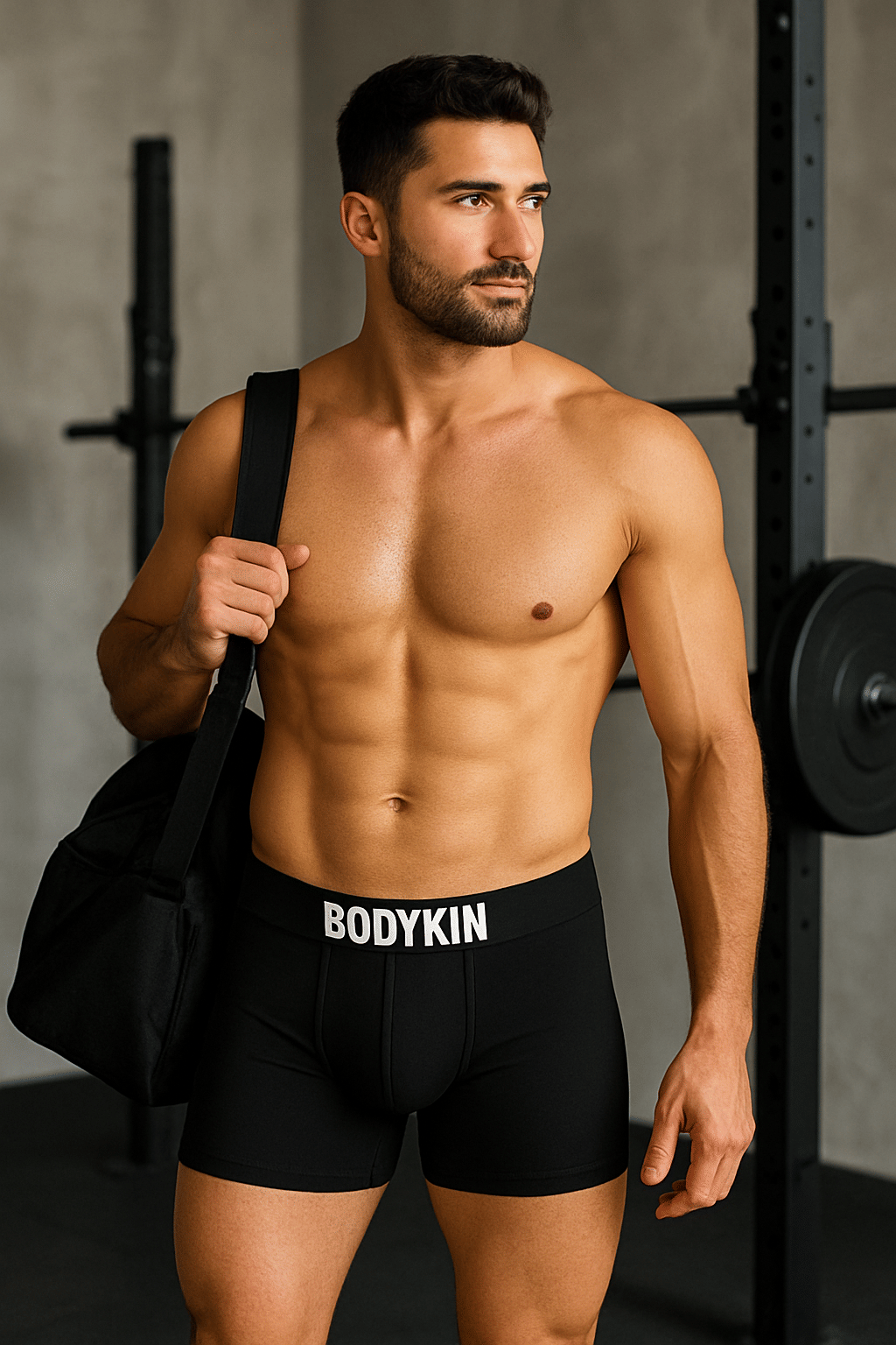Bodykin Pack of 1 Cotton Trunks For Men's ( Black ) Bodykin Pack of 1 Cotton Trunks For Men's ( Black )