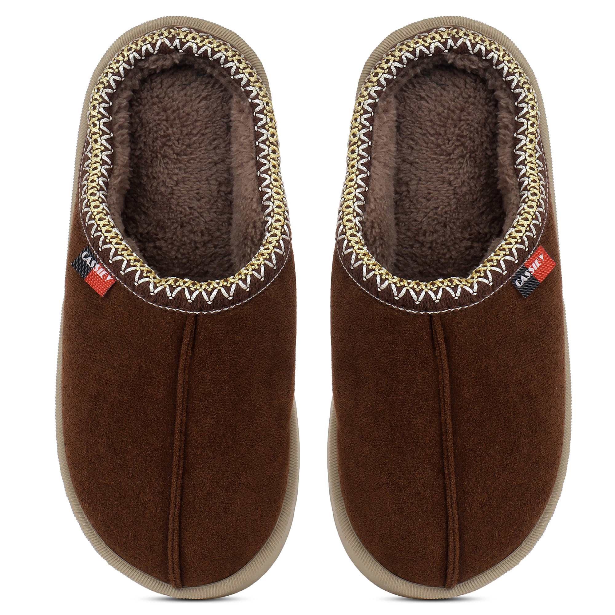     			CASSIEY Coffee Women's Daily Slipper