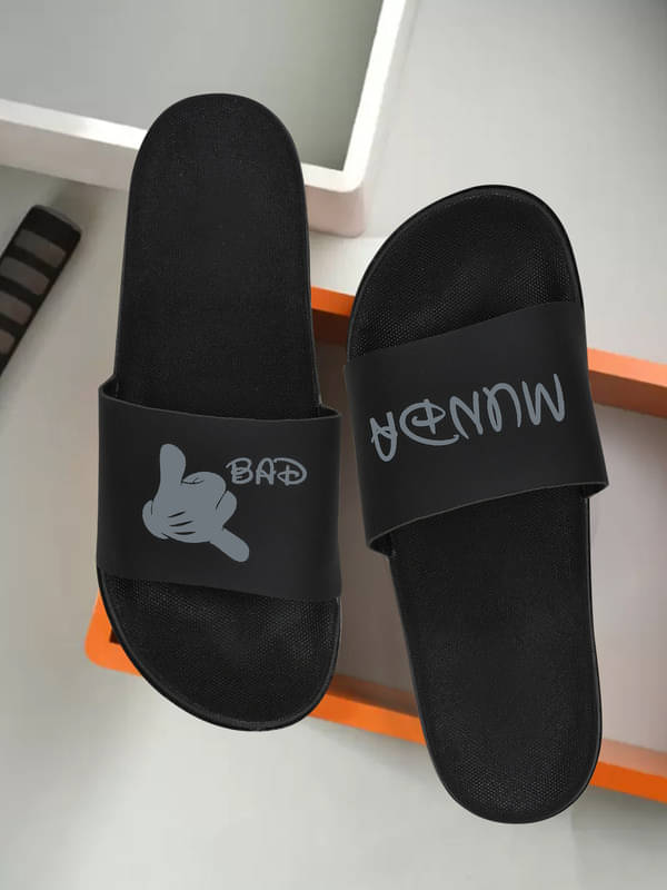     			Cloker Grey Men's Slide Flip Flop