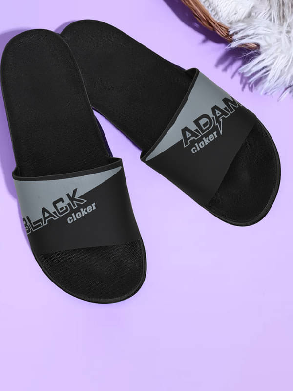     			Cloker Grey Men's Slide Flip Flop
