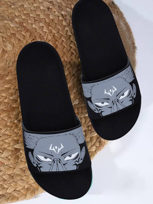     			Cloker Grey Men's Slide Flip Flop
