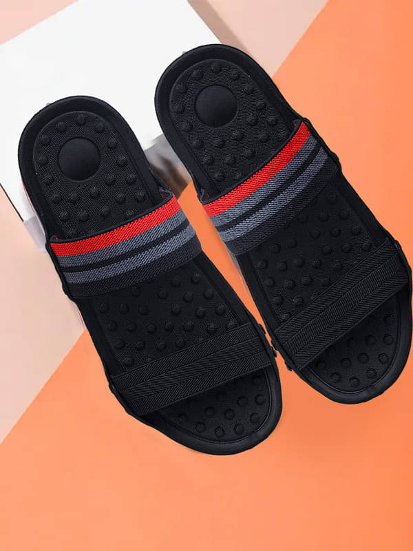     			Cloker Red Men's Slide Flip Flop