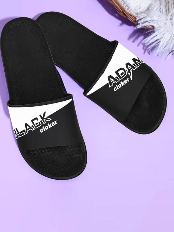     			Cloker White Men's Slide Flip Flop