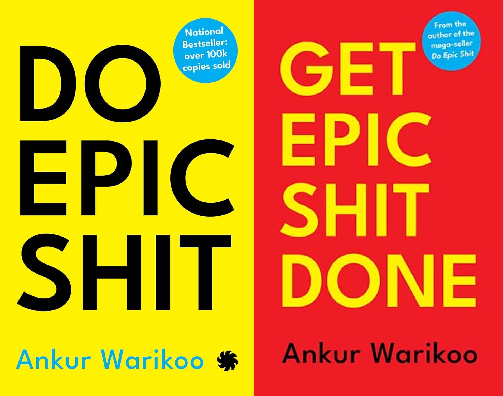     			DO EPIC SHIT + GET EPIC SHIT DONE - Combo Of 2 Books
