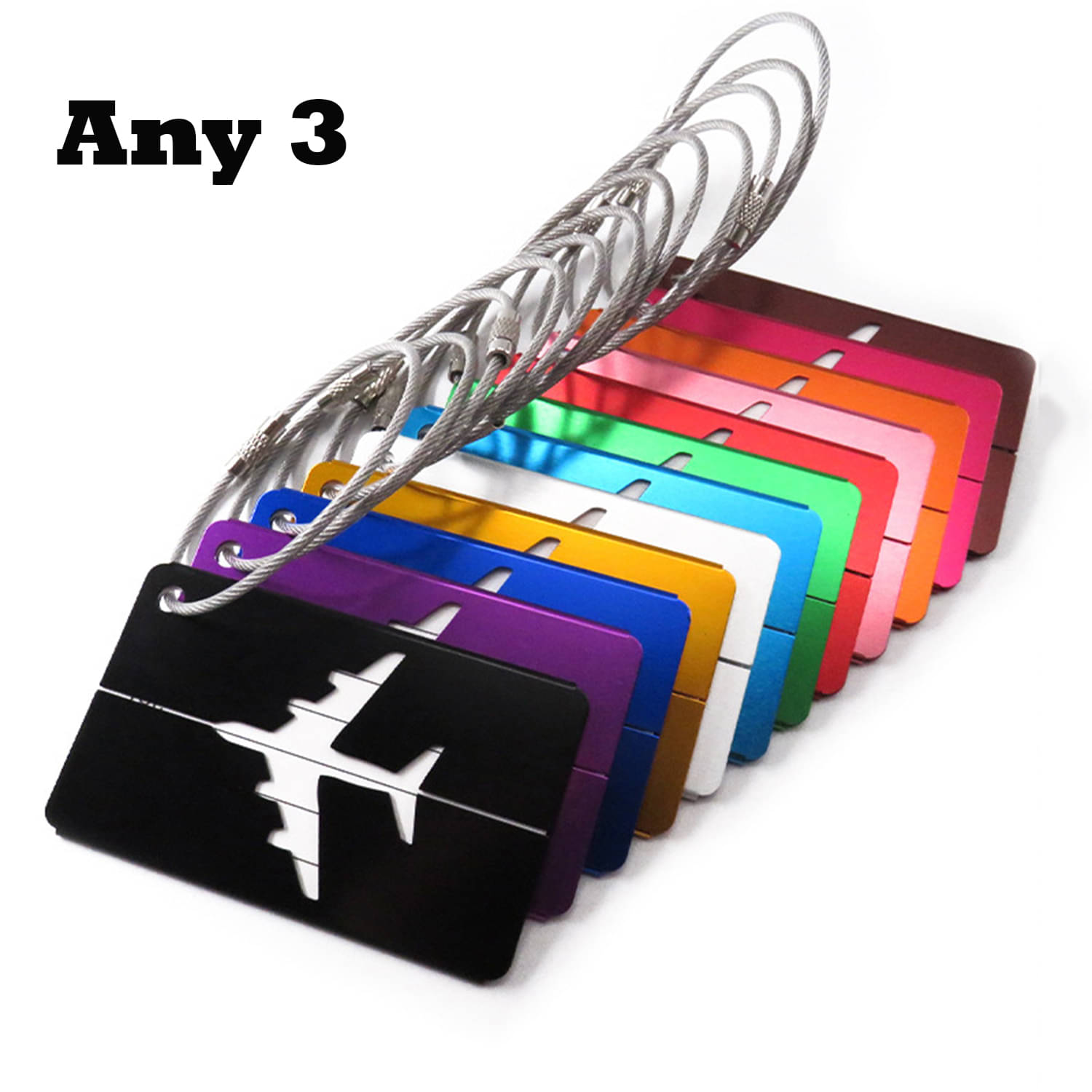     			Dealseven Fashion Multi Color Key Chain ( Pack of 3 )