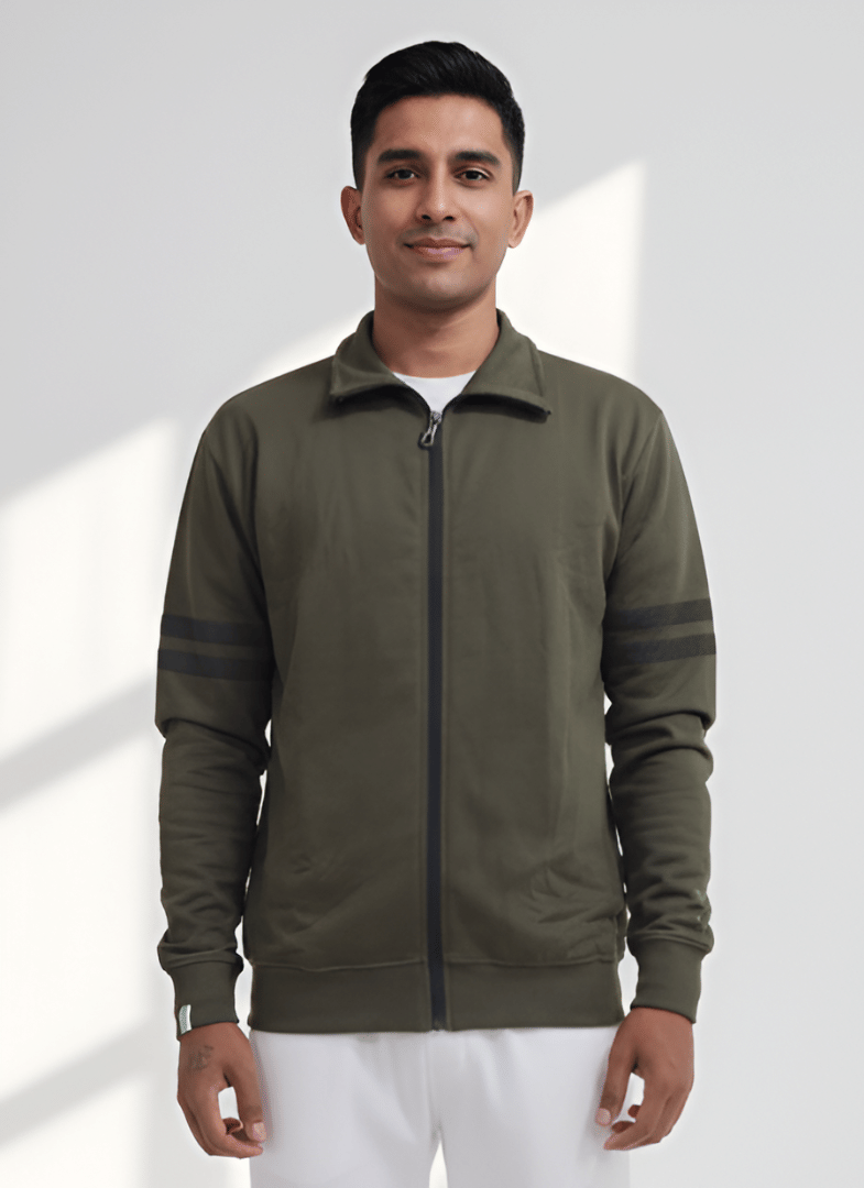 Dollar Cotton Blend Men's Casual Jacket - Green ( Pack of 1 ) Dollar Cotton Blend Men's Casual Jacket - Green ( Pack of 1 )