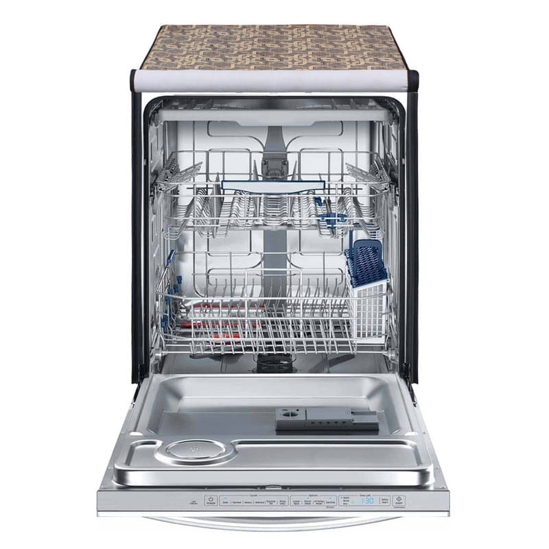 Dream Care Single PVC Brown Dishwasher Cover     			Dream Care Single PVC Brown Dishwasher Cover