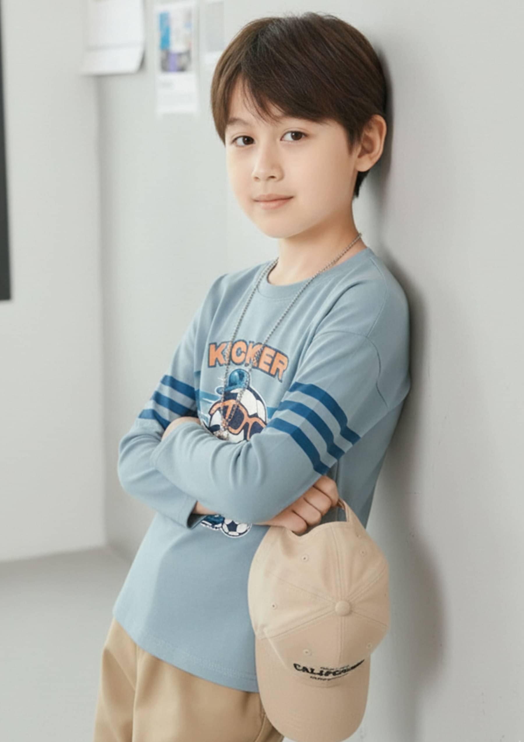     			FROSEN FOX Pack of 1 Boys Cotton T-Shirt ( Light Blue )