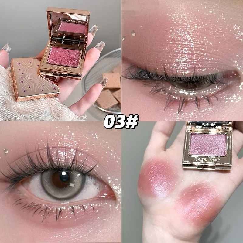     			GEGE BEAR Pink Rose Shimmer Powder Eye Shadow 25