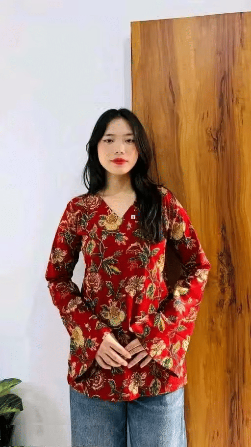     			GENERIC DARSHI ENTERPRISES Women Rayon Printed Straight Kurti ( Red )
