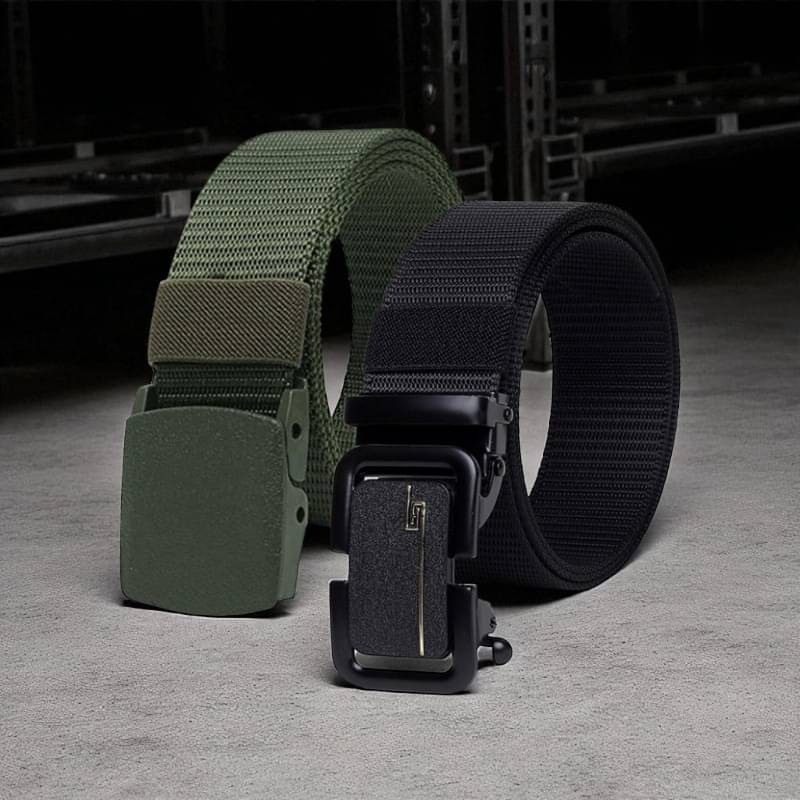 Generic - Multi Canvas Men's Casual Belt ( Pack of 2 ) Generic - Multi Canvas Men's Casual Belt ( Pack of 2 )