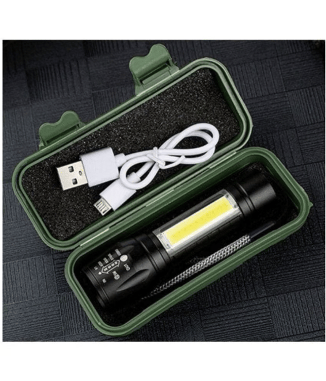     			Geniric - 0.5W AA Battery Flashlight Torch ( Pack of 1 )