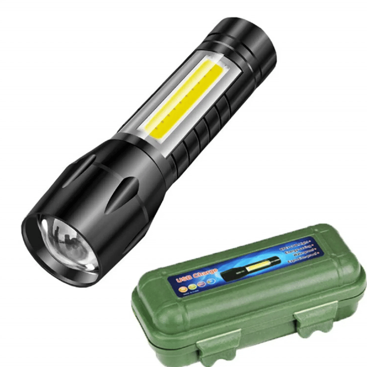     			Geniric - 0.5W AA Battery Flashlight Torch ( Pack of 1 )