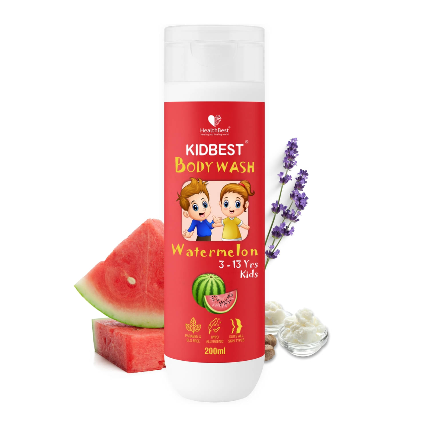 HealthBest Aloe Vera Fruity Body Wash     			HealthBest Aloe Vera Fruity Body Wash
