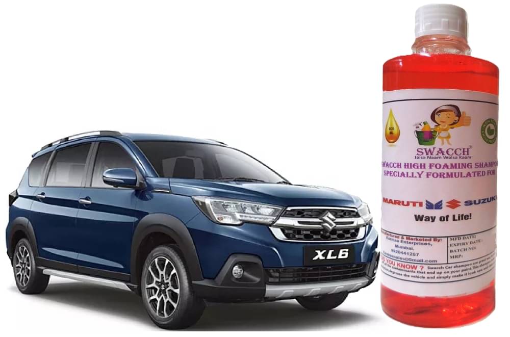 High Foaming Car Shampoo Formulated For Maruti Suzuki xl6 I Non-Toxic Formula I Ph Balanced I Super Saver Pack I Premium Wax Formulation I Glossy & Shine I 500ml     			High Foaming Car Shampoo Formulated For Maruti Suzuki xl6 I Non-Toxic Formula I Ph Balanced I Super Saver Pack I Premium Wax Formulation I Glossy & Shine I 500ml