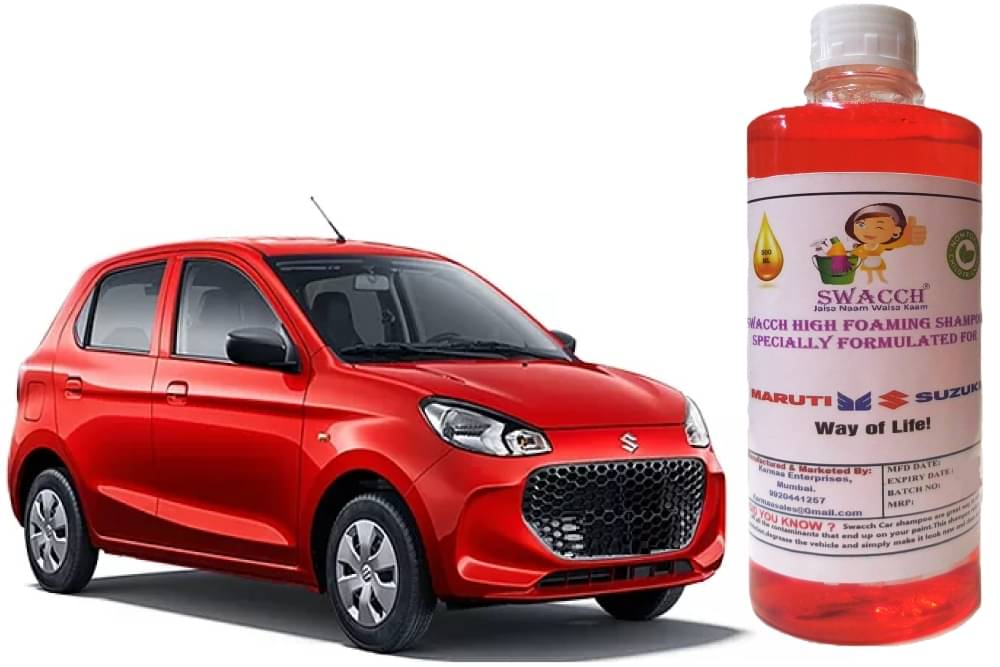 High Foaming Car Shampoo Formulated For Maruti Suzuki Alto I Non-Toxic Formula I Ph Balanced I Super Saver Pack I Premium Wax Formulation I Glossy & Shine I 500ml High Foaming Car Shampoo Formulated For Maruti Suzuki Alto I Non-Toxic Formula I Ph Balanced I Super Saver Pack I Premium Wax Formulation I Glossy & Shine I 500ml