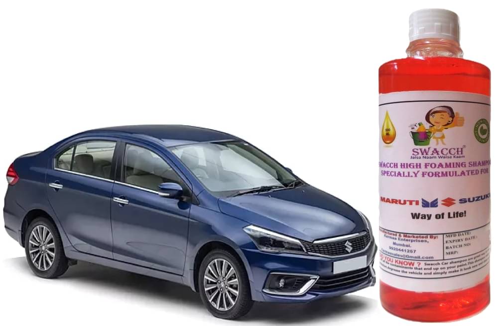 High Foaming Car Shampoo Formulated For Maruti Suzuki Ciaz I Non-Toxic Formula I Ph Balanced I Super Saver Pack I Premium Wax Formulation I Glossy & Shine I 500ml High Foaming Car Shampoo Formulated For Maruti Suzuki Ciaz I Non-Toxic Formula I Ph Balanced I Super Saver Pack I Premium Wax Formulation I Glossy & Shine I 500ml
