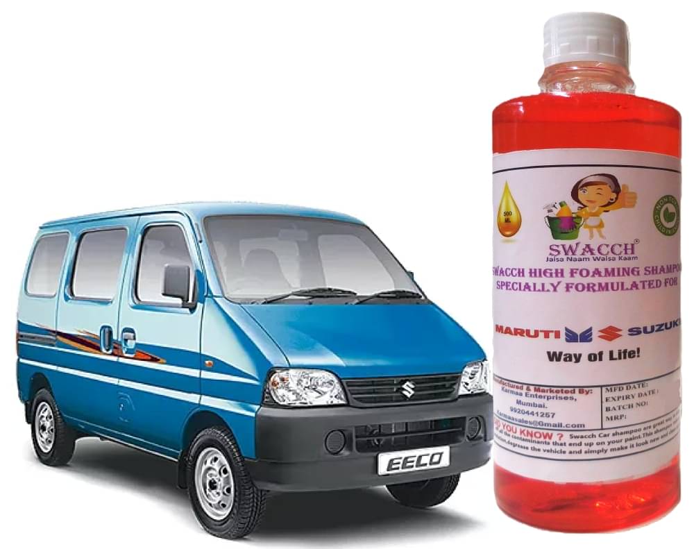 High Foaming Car Shampoo Formulated For Maruti Suzuki Eeco I Non-Toxic Formula I Ph Balanced I Super Saver Pack I Premium Wax Formulation I Glossy & Shine I 500ml High Foaming Car Shampoo Formulated For Maruti Suzuki Eeco I Non-Toxic Formula I Ph Balanced I Super Saver Pack I Premium Wax Formulation I Glossy & Shine I 500ml
