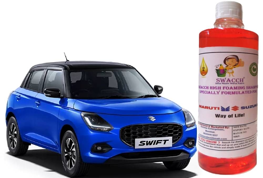 High Foaming Car Shampoo Formulated For Maruti Suzuki Swift I Non-Toxic Formula I Ph Balanced I Super Saver Pack I Premium Wax Formulation I Glossy & Shine I 500ml High Foaming Car Shampoo Formulated For Maruti Suzuki Swift I Non-Toxic Formula I Ph Balanced I Super Saver Pack I Premium Wax Formulation I Glossy & Shine I 500ml