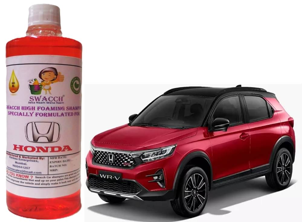 High Foaming Car Shampoo Formulated For Honda WR-V I Non-Toxic Formula I Ph Balanced I Super Saver Pack I Premium Wax Formulation I Glossy & Shine I 500ml High Foaming Car Shampoo Formulated For Honda WR-V I Non-Toxic Formula I Ph Balanced I Super Saver Pack I Premium Wax Formulation I Glossy & Shine I 500ml