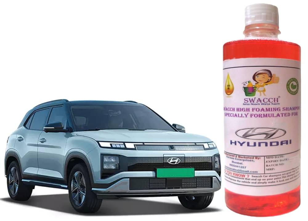 High Foaming Car Shampoo Formulated For Hyundai Creta Electric I Non-Toxic Formula I Ph Balanced I Super Saver Pack I Premium Wax Formulation I Glossy & Shine I 500ml High Foaming Car Shampoo Formulated For Hyundai Creta Electric I Non-Toxic Formula I Ph Balanced I Super Saver Pack I Premium Wax Formulation I Glossy & Shine I 500ml