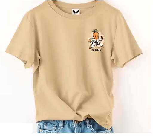 INFIRAX Women Cotton Regular Fit Round Neck T-Shirt ( Beige )     			INFIRAX Women Cotton Regular Fit Round Neck T-Shirt ( Beige )