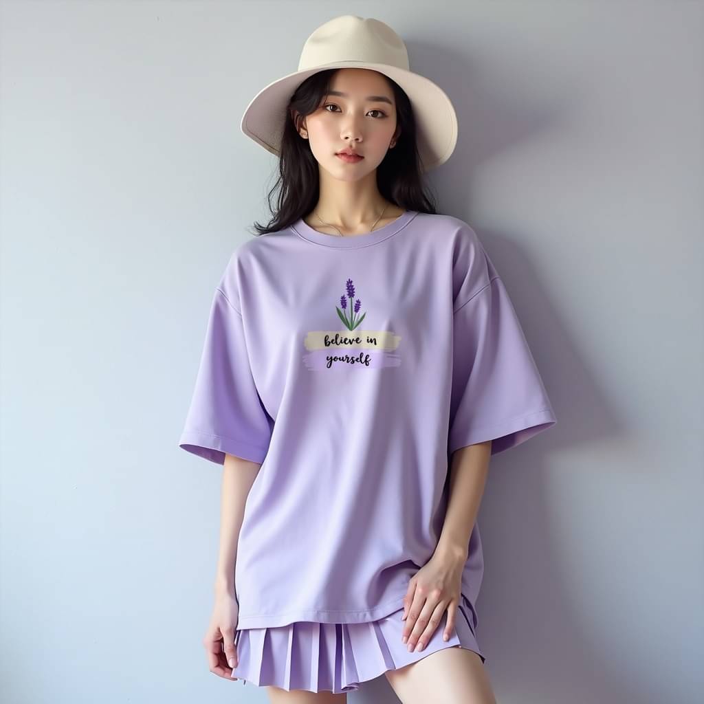 INFIRAX Women Cotton Regular Fit Round Neck T-Shirt ( Purple )     			INFIRAX Women Cotton Regular Fit Round Neck T-Shirt ( Purple )