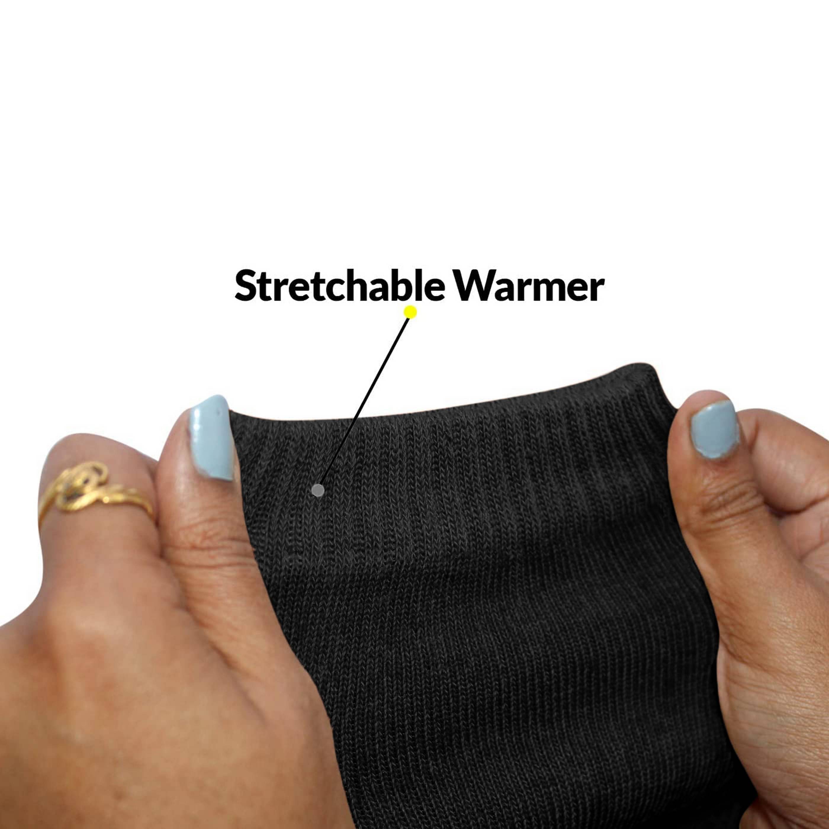 Infispace Pack of 1 Unisex Woollen Leg Warmer ( Black ) Infispace Pack of 1 Unisex Woollen Leg Warmer ( Black )