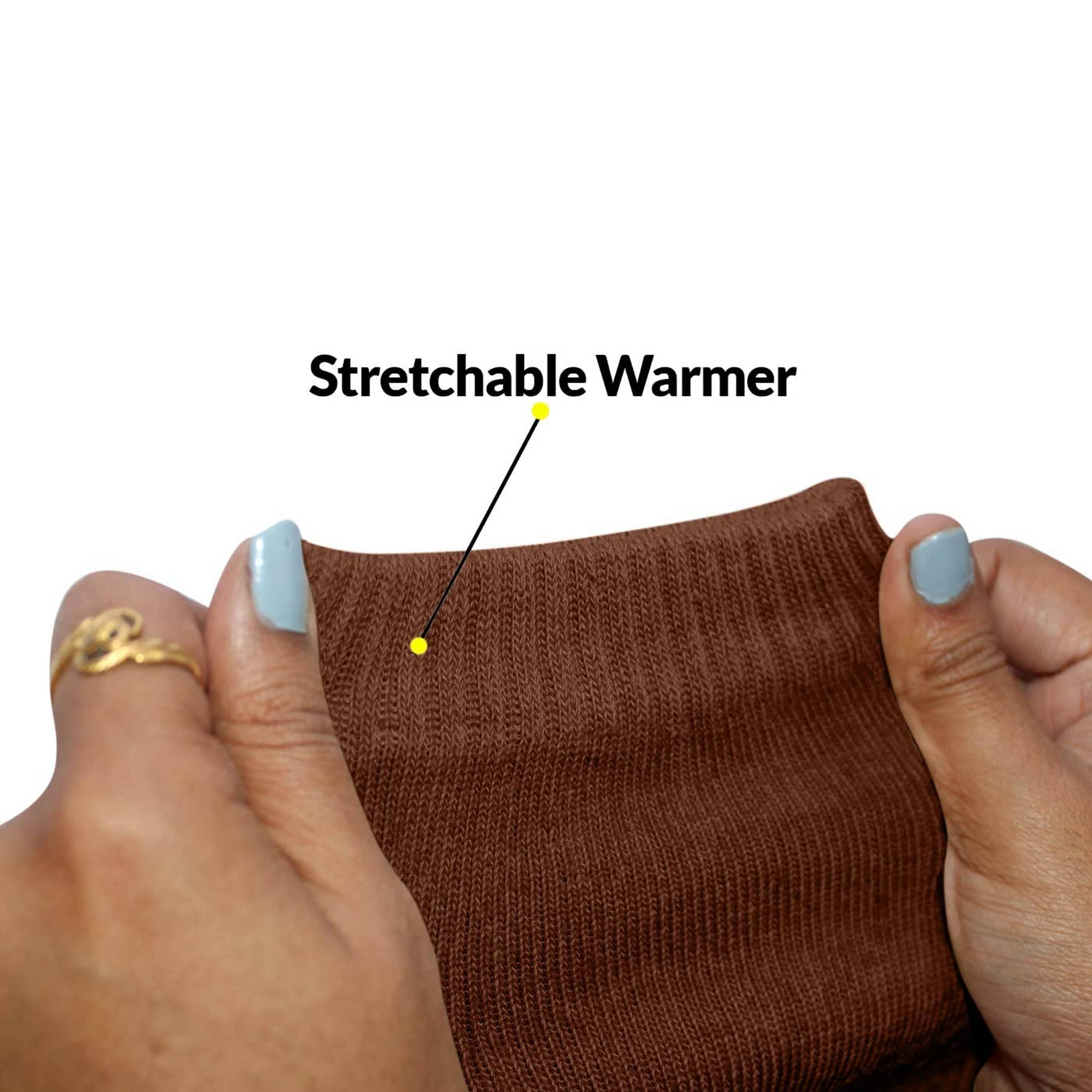 Infispace Pack of 1 Unisex Woollen Leg Warmer ( Brown ) Infispace Pack of 1 Unisex Woollen Leg Warmer ( Brown )