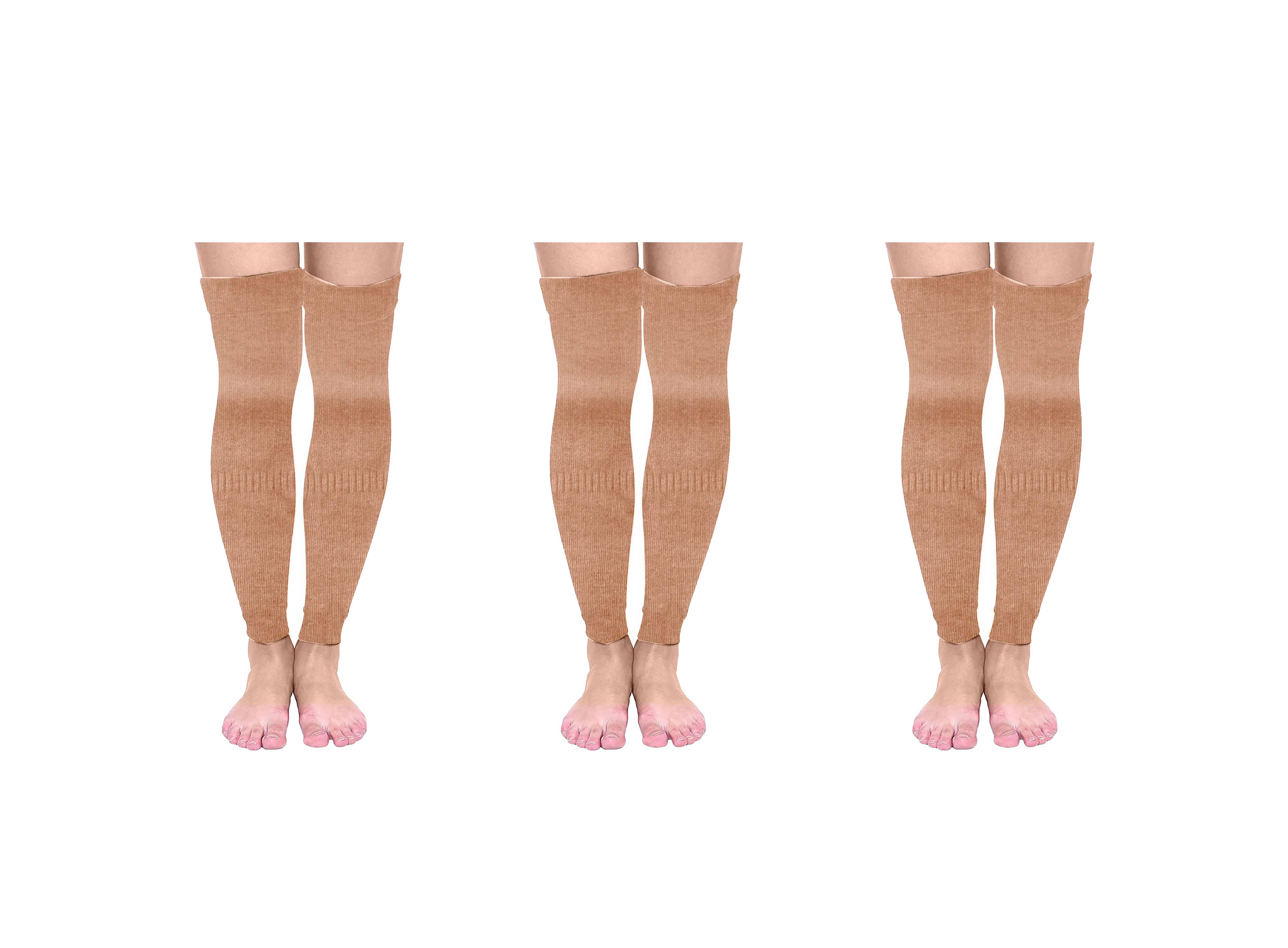 Infispace Pack of 1 Unisex Woollen Leg Warmer ( Beige ) Infispace Pack of 1 Unisex Woollen Leg Warmer ( Beige )